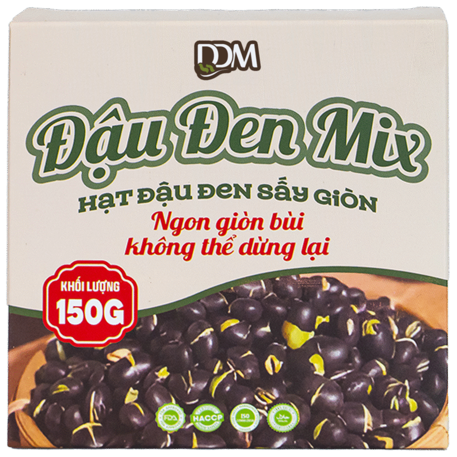 hạt đậu đen sấy giòn